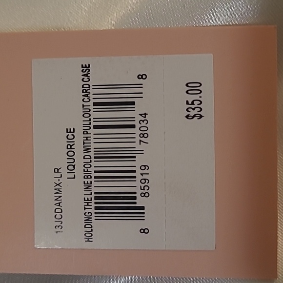 Juicy Couture Black Quilted Wallet with Gold Accents - Picture 10 of 10